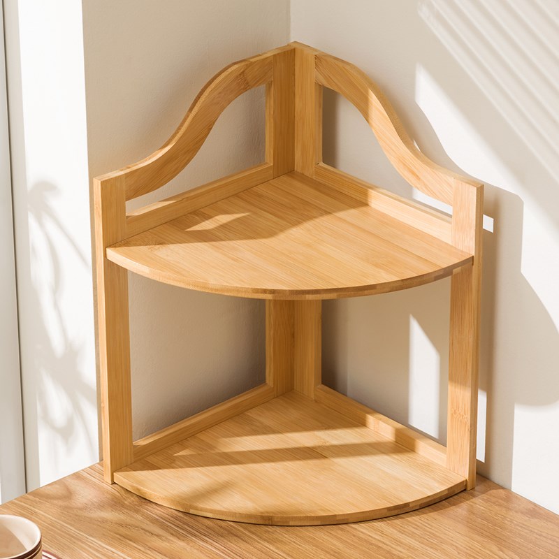 桌面书架转角置物架办公桌书x桌角柜桌上小书柜卧室床头墙角收纳