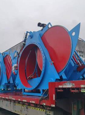 F94X-2.5CDN600零泄露电动盲板阀煤气烟道眼镜阀F9L4X-16C