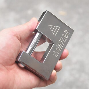 矩形锁挂锁家用防盗锁门的锁加粗防水仿撬防锈锁大号Y锁门挂锁大