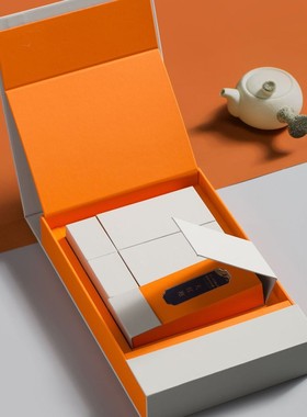 茶叶罐包装盒 空礼盒装空盒子礼品盒中号通用订制 红茶岩茶大红袍