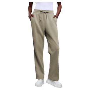 *CSB宽松运动长裤女秋冬加绒保暖亲肤直筒裤通勤百搭显瘦休闲裤D2