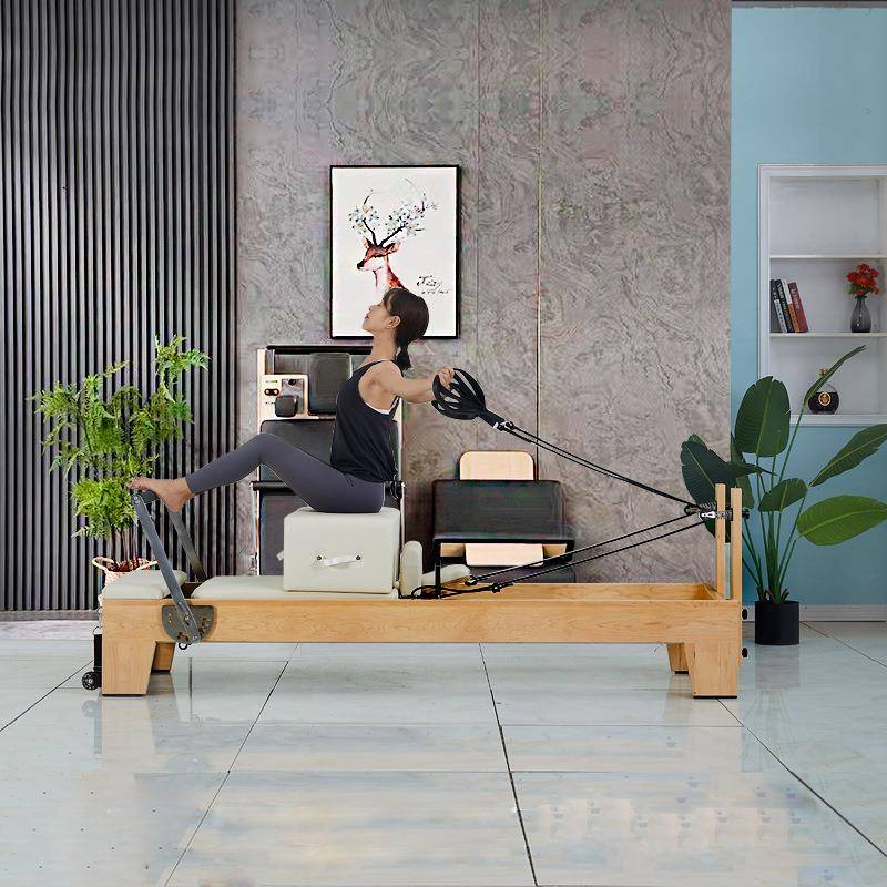 普拉提核心床瑜伽健身器械半高架三合一梯桶稳踏椅矫正器材五件套