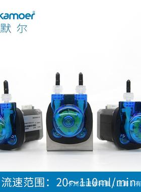 KPAS100 24V小型步进电机食品级橡胶软管微型低流量蠕动泵