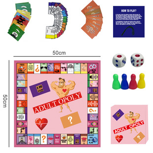 跨境新品情侣棋盘Adult Couple Game Night成人约会游戏之夜喝酒
