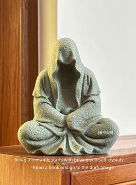 「众生为相 相由心生」无相佛禅意中式装饰造景桌面摆件礼物