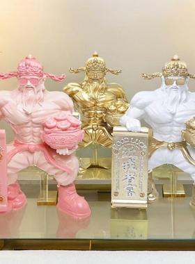 财神爷摆件招财进宝办公室桌面装饰品店铺开业礼品送朋友创意礼物