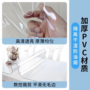 免打孔空调透明挡风门帘防走冷气磁吸隔断厨房油烟遮挡挂帘子 夏季