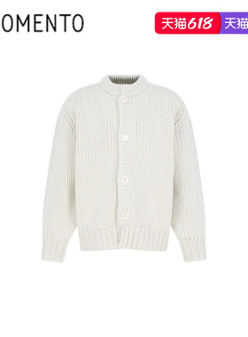 [AMOMENTO] 25FW HAND KNITTED CARDIGAN 秋冬新款手工针织开衫