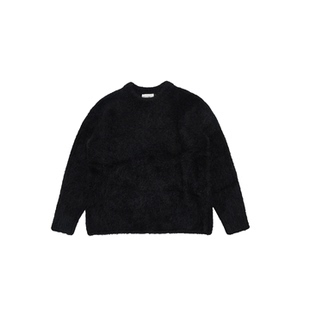 ROUND NECK PULLOVER 羊驼圆领套头衫 24FW 秋冬新款 男 AMOMENTO