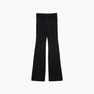 [AMOMENTO] 24FW RIBBED PANTS 秋冬新款罗纹针织长裤女式百搭