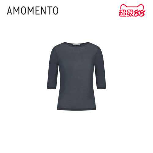 26早春新款圆领棉制短袖T恤