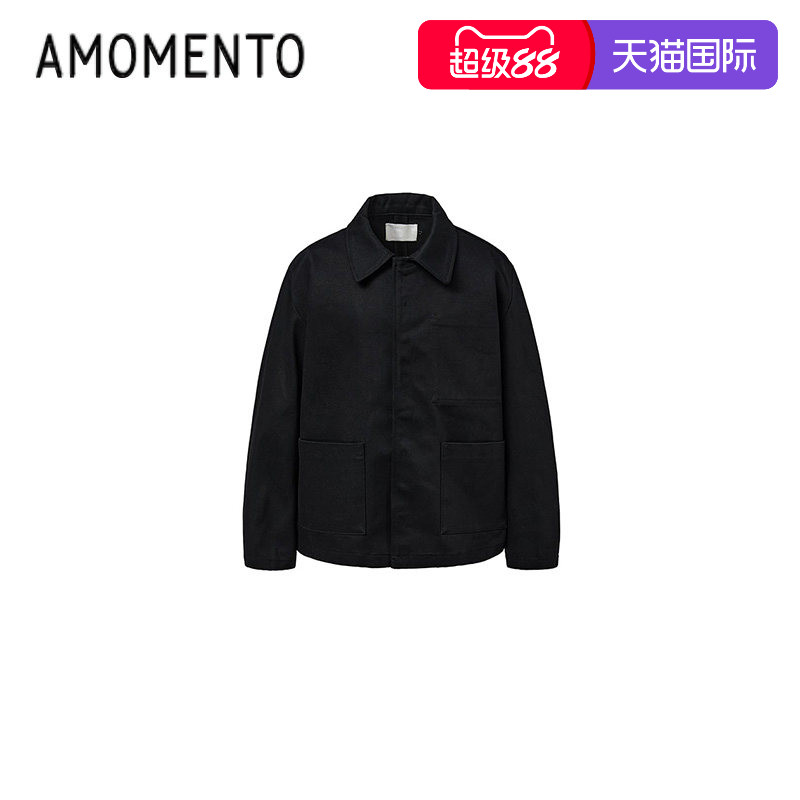 Amomento2025新款时尚简约衬衫图片