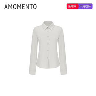 SLIM SHIRT 衬衫 AMOMENTO 潮流百搭 修身 26PS 女式 26早春新款
