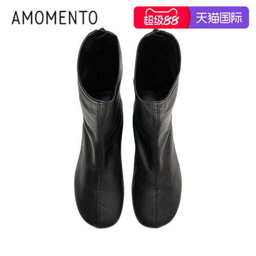 26早秋新款时尚羊皮袜靴