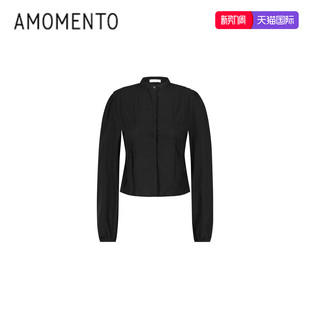 PINTUCK SLIM 衬衫 AMOMENTO 潮 压褶修身 26PS 26早春新款 SHIRT
