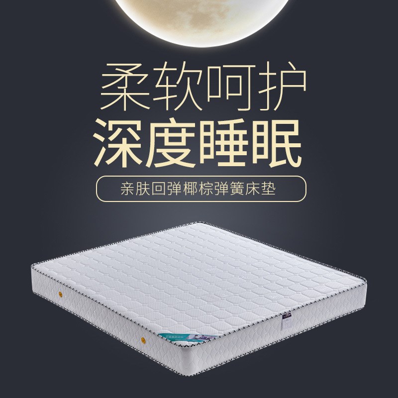 椰棕床垫1.8m1.5米软硬适中床垫透气整网弹簧床垫201
