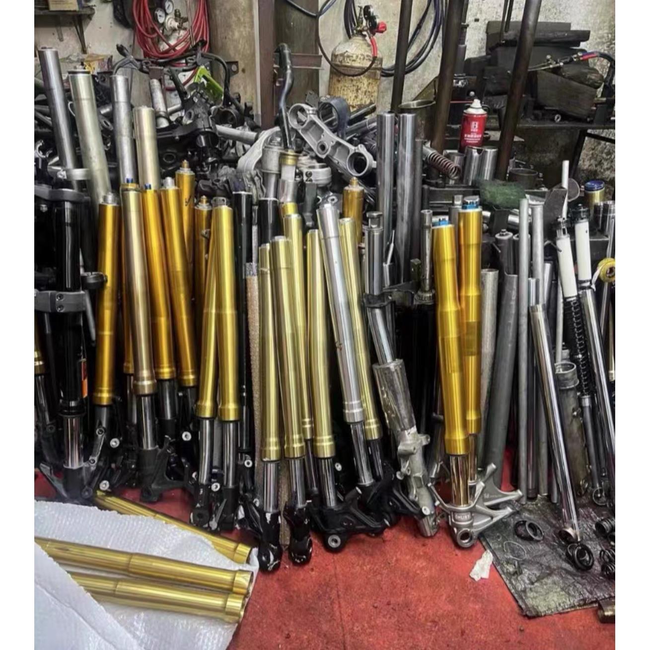 碣石专业摩托车减震维修店，承接各类减震问题 前减震变形修复
