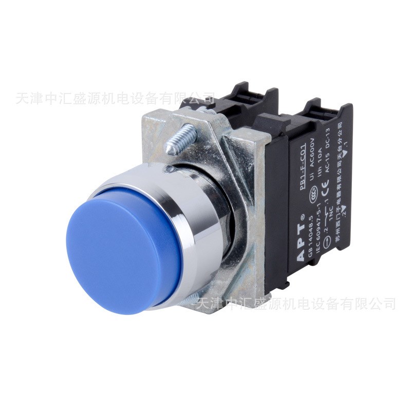 APT/上海二工PB1S-11D/y23-H PB1S系列高位带灯按钮瞬动