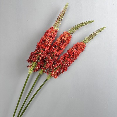 仿真花飞燕草独尾草大凤梨插花落地套装花艺橱窗酒店家居客厅装饰