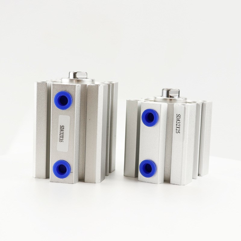 亚德客型精品薄型气缸SDA50X5-10-20-30-40-50-60*70*100