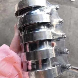卡箍汽车排气管V型卡箍V 304不锈钢快装 band卡箍抱箍法兰抱箍