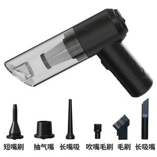 吸尘器车载清洁大功率迷你充电多功能吹吸手持小型车用 跨境新款