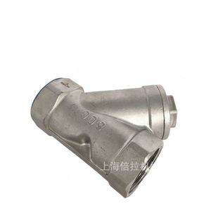 不锈钢螺纹管道网式 TENHEFLOW 丝扣Y型过滤器 滤网阀门 Y601