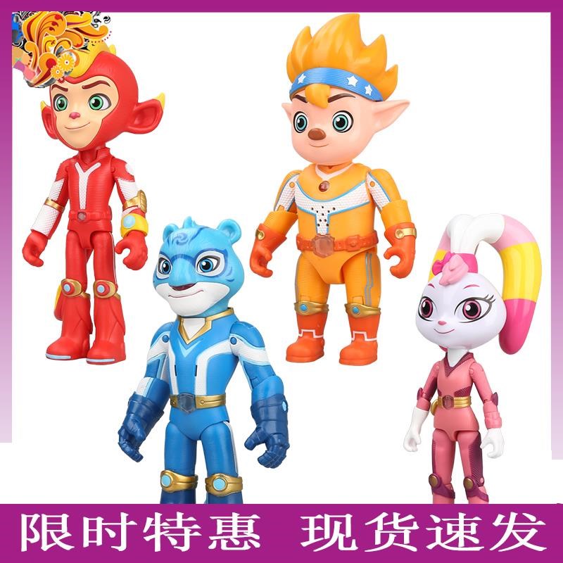 宇宙护卫队玩具全套2代公仔7寸可动人偶儿童风暴闪霹雳闪电武器女