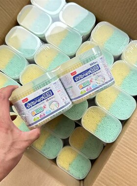 外网在售折算RMB100+!多效双色尖头圆头竹棒棉T签 300支盒装