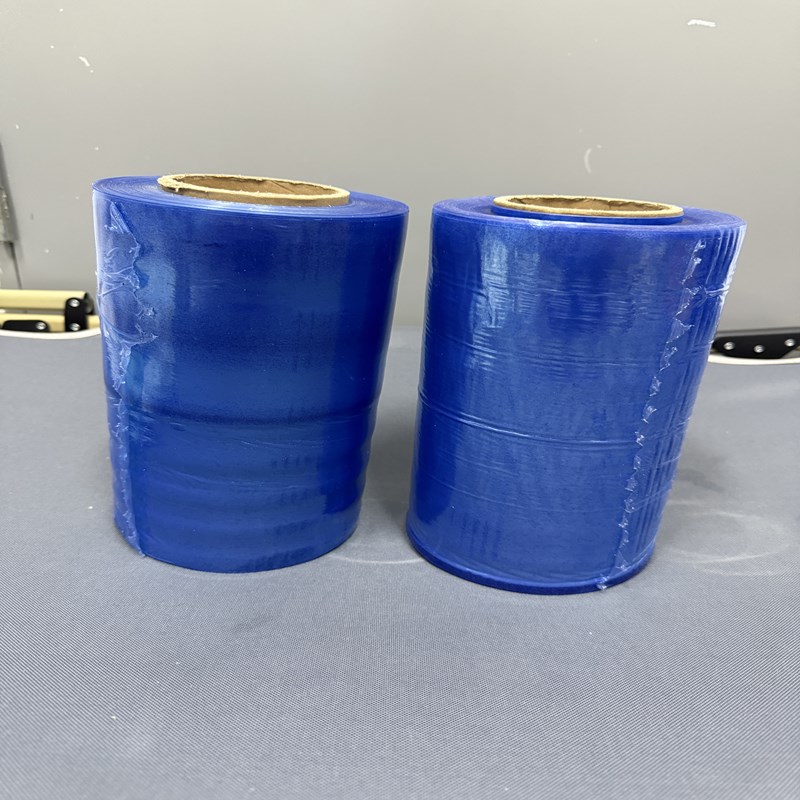 VCI气相防锈缠绕膜蓝色黄色防锈气相拉伸膜海运设备防锈膜50cm 宽