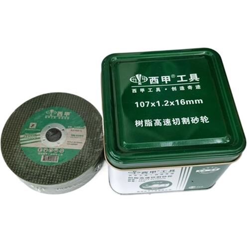 西甲砂轮切割片不锈钢金属砂轮片角磨机107锋利耐用锯片白沙超薄