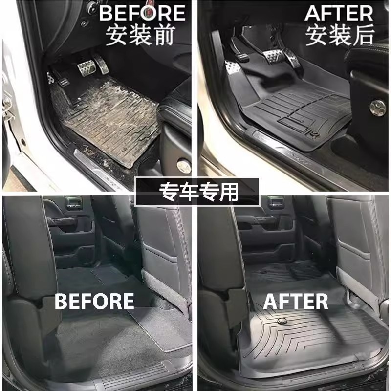 适用于SUZUKI铃木HUSTLER MR52s/MR92s汽车脚垫TPE脚垫海外