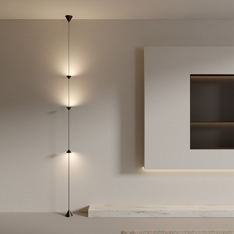 全铜客厅背景墙时光沙漏落地吊灯沙发边墙角氛围灯卧室床头吊线灯
