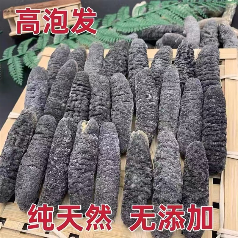 海参干货500g特价非大连海参即食海参鲜活辽刺参干参明秃淡干海参