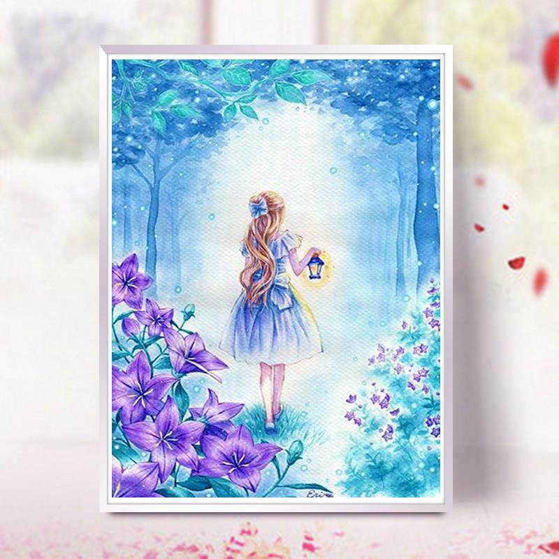 5d钻石画满钻2024卡通动漫卧室儿童手工点贴砖石十字绣2025年新款,居家布艺,钻石绣,淘宝优惠券,粉丝福利购,淘宝优惠卷