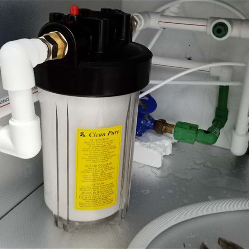 台湾崧泉10寸20寸大胖过滤器大蓝瓶家用中央总管道全屋前置净水器