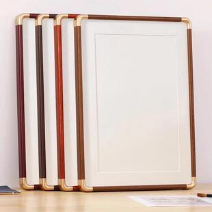 十字绣裱框边框自装裱画框挂墙十字绣钻石画外框60*80厘米