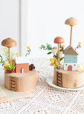 阿楹 可爱微景观装饰多巴胺 幼儿园儿童房卧室架电视柜橱窗小摆件