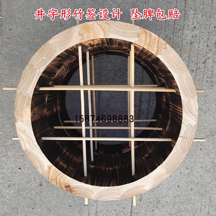 格子蜂箱圆桶蜂箱土养箱圆蜂箱蜂桶圆桶养蜂透明杉木土蜜蜂格子箱