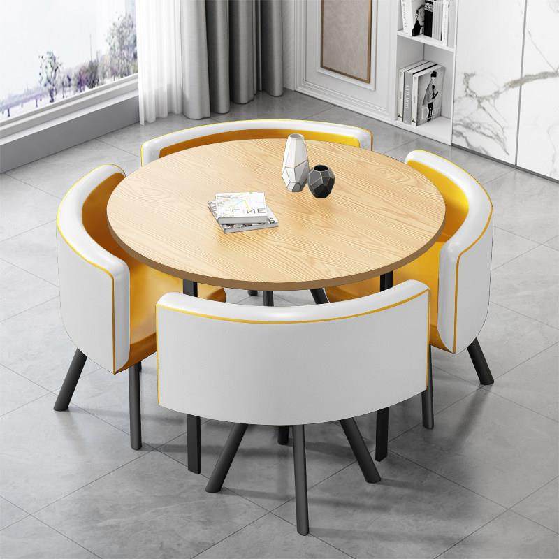 洽谈小圆桌组合圆桌家用阳台接桌椅待现代简约小户型租房饭桌餐桌,住宅家具,板木餐桌,淘宝优惠券,粉丝福利购,淘宝优惠卷