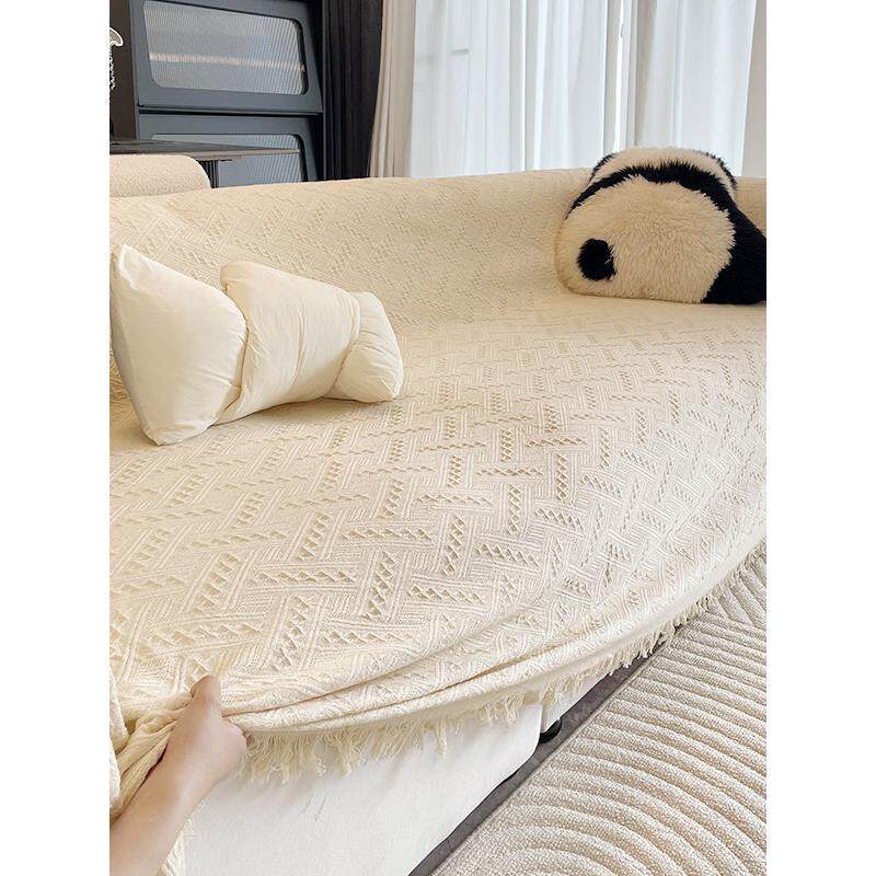 2025新款四季通用沙发盖布彷棉麻轻奢高级感沙发巾沙发套罩盖巾布