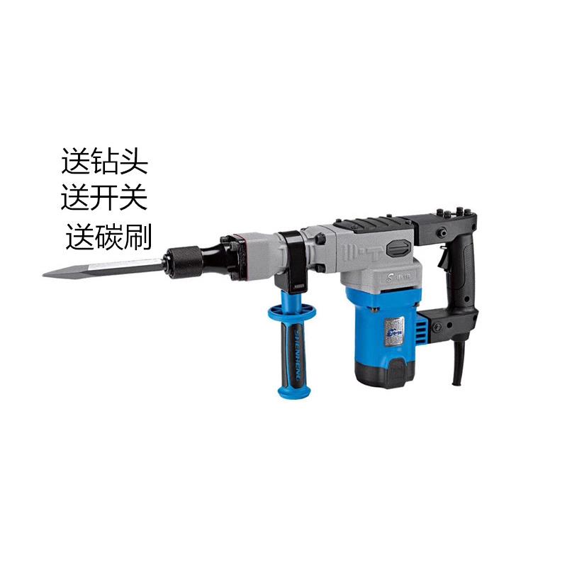 申恒0855电镐大功率专业破拆混凝土开 凿铲墙工业级35加大气缸电