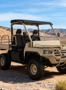 沙滩车四轮越野四驱1000UTV全地形农夫车户外作业燃油柴油工具车
