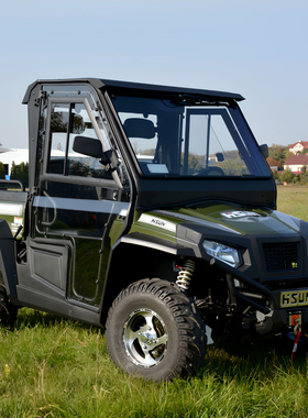 沙滩车四轮越野四驱环松450UTV全封闭全地形山地摩托车成人燃油款