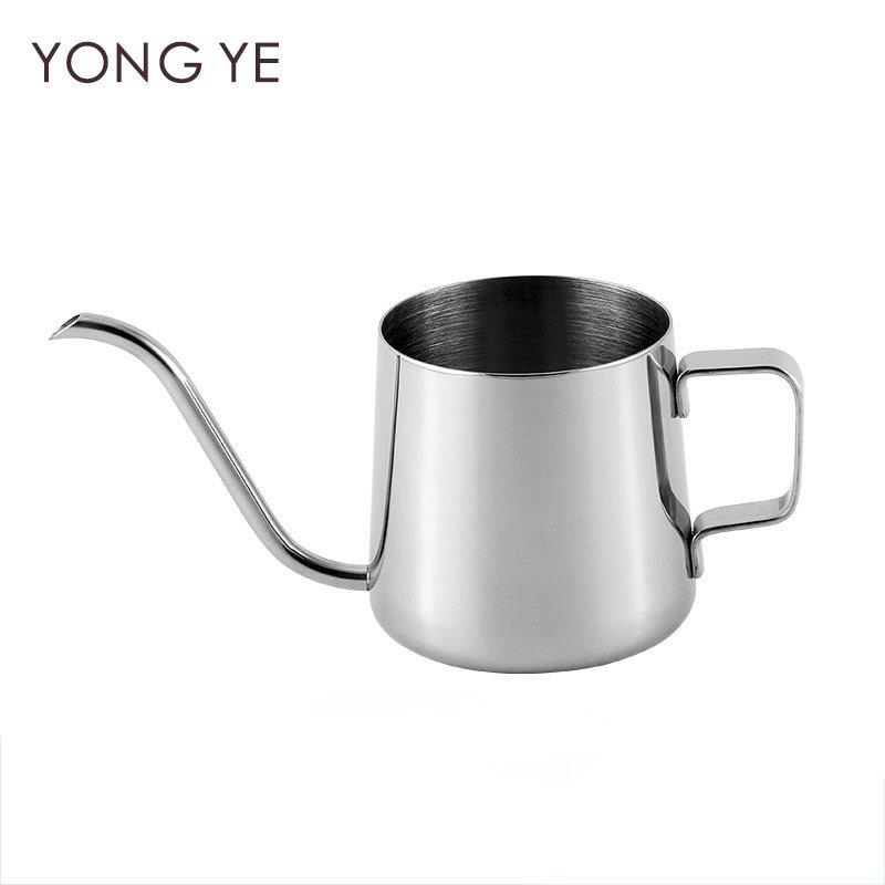 厂家家用手冲壶咖啡壶挂耳壶304不锈钢滴漏滴滤式细口细嘴壶