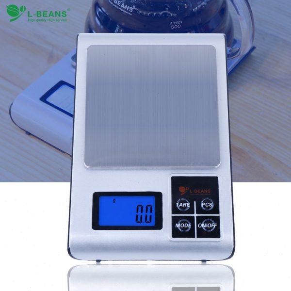 L-BEANS吧台用电子称 手冲咖啡壶用电子称厨房秤台秤0.1g/3公斤,餐饮具,配套器具,淘宝优惠券,粉丝福利购,淘宝优惠卷