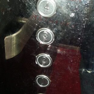 24V按钮电梯 四V /贝斯特/DC按钮B30原厂A21针 6全新