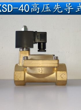 DN40先导膜片式电磁阀水阀气阀 XSD-40 220V 24V  空压机电磁阀