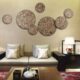 创意家居饰品墙上挂件墙饰怀旧餐厅软装 壁饰立体壁挂复古东南亚