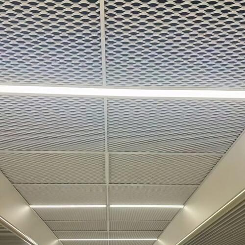 铝网板菱形半圆型铝网板金属网幕墙装饰铝网板防护网防盗网铝网板